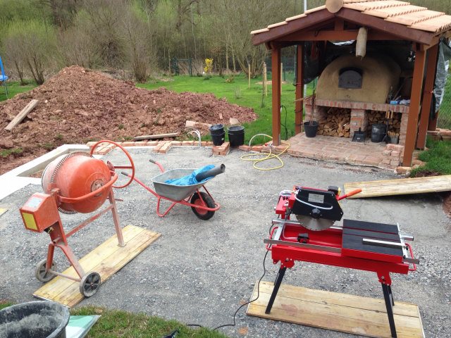 Eine vernünftige Baustelleneinrichtung ist das A und O jeden Projektes. Ich sag immer, die Abläufe müssen stimmen.