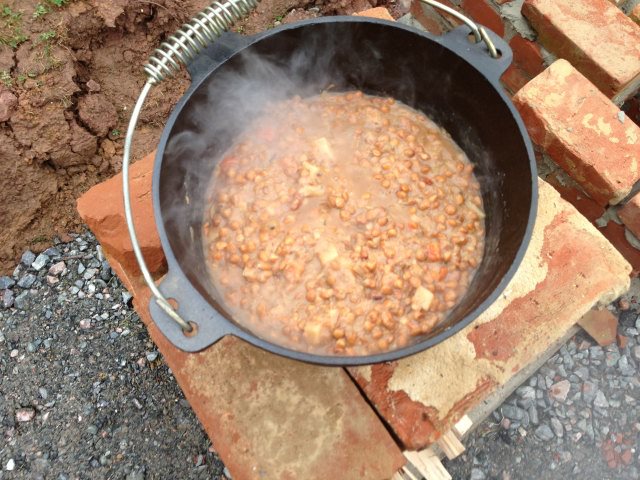 ah, das duftet und dampft, lecker!