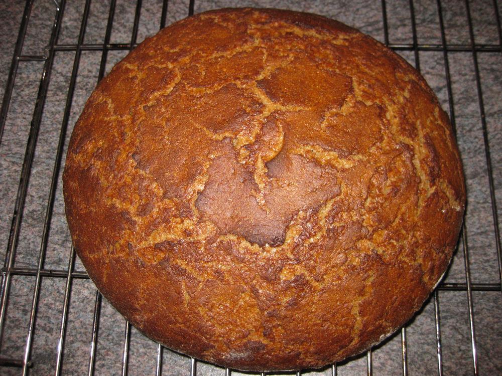 Fertig! Knusprige Kruste!