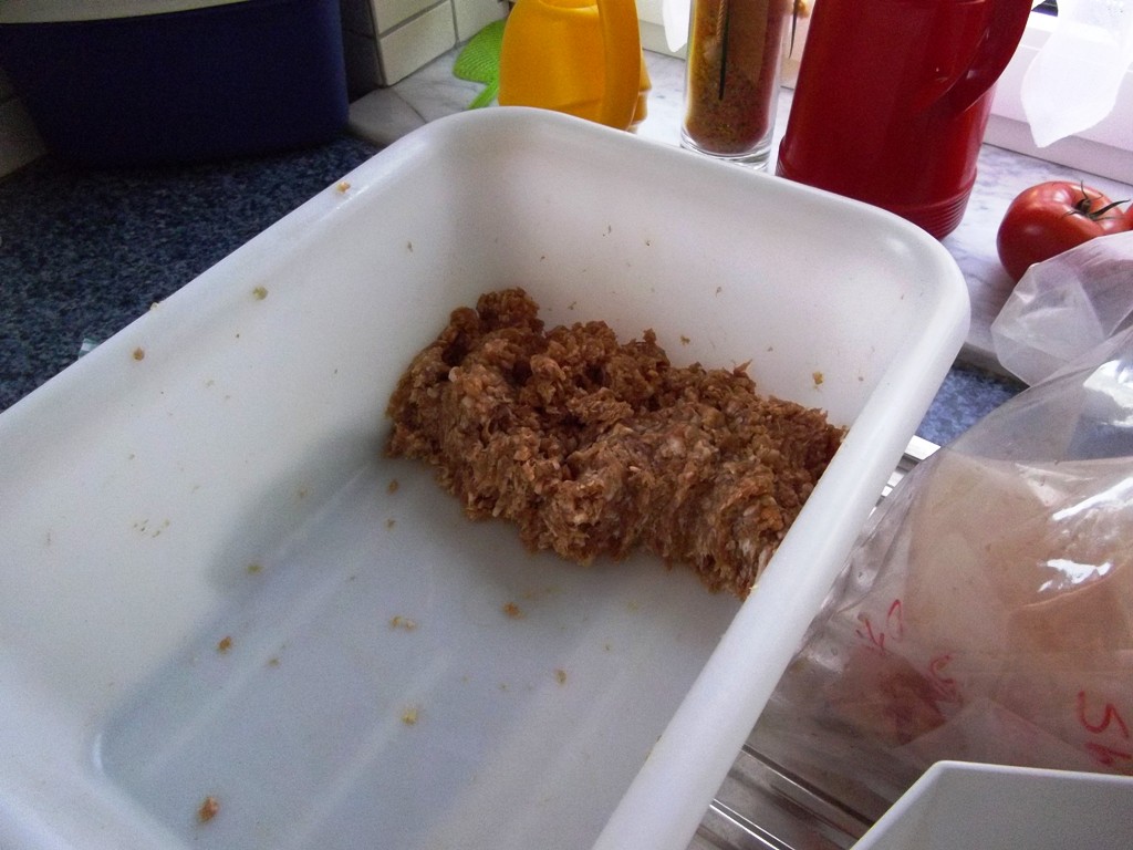 Rest für 2. Füllung