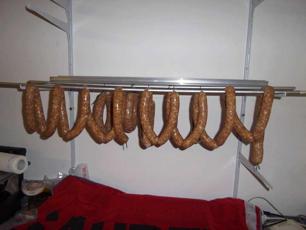 Im Keller zum Abtrocknen<br />Temperatur ca. 16°C