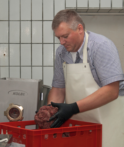 ich hatte einige Schnitte an den Händen...