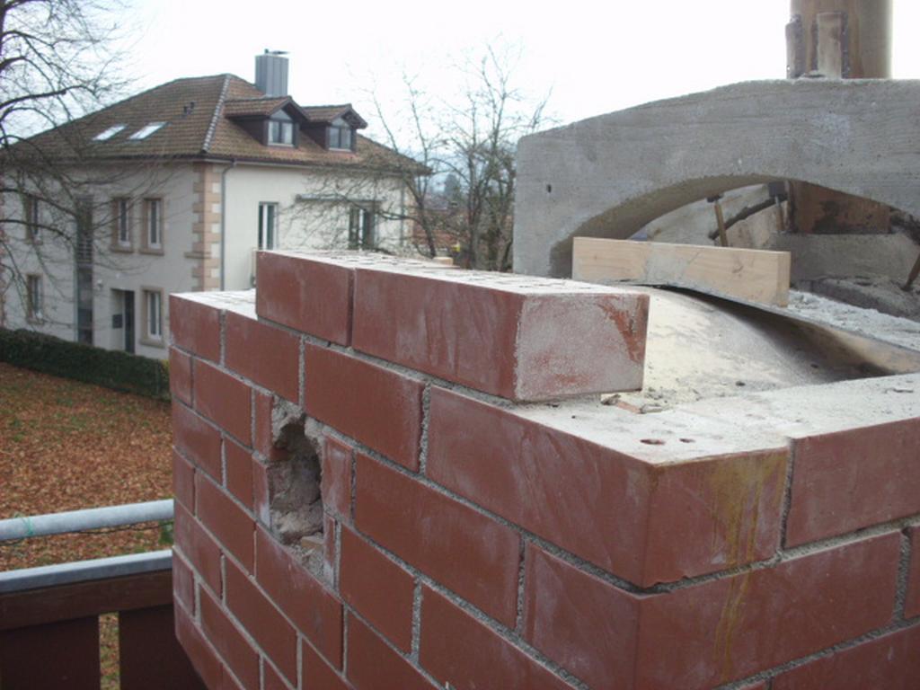 Steine abgebaut