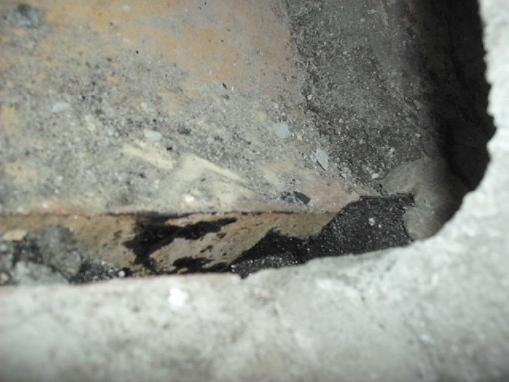 schwarzer Abdruck
