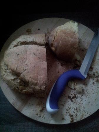Reste vom ersten Backversuch!
