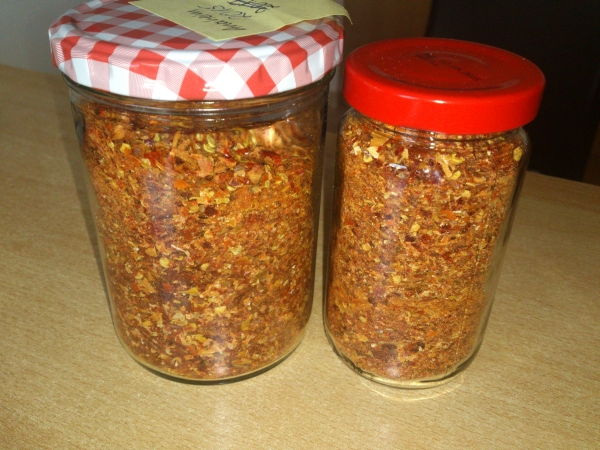 getrocknet &amp; gemahlen aus ca. 5Kg.
