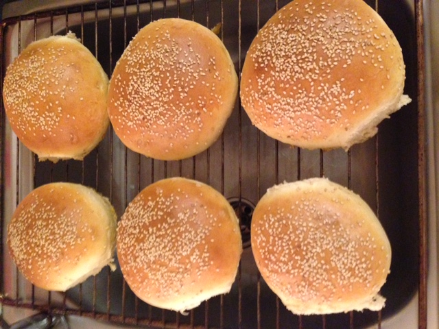 Fertige Burger Buns