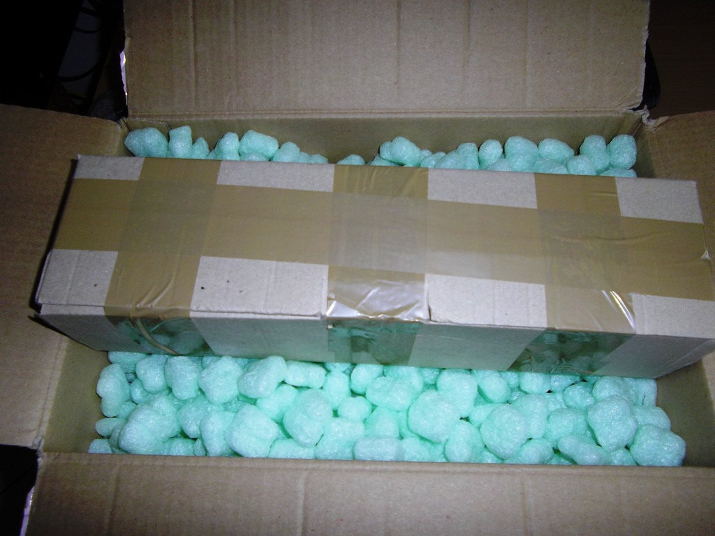 Sehr sicher verpackt!
