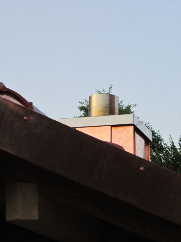 Verfärbung des Edelstahlrores